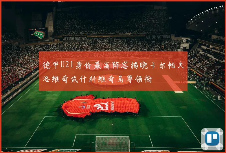德甲U21身价最高阵容揭晓卡尔帕夫洛维奇武什科维奇乌尊领衔
